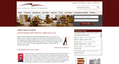 Desktop Screenshot of guilfordfreelibrary.org